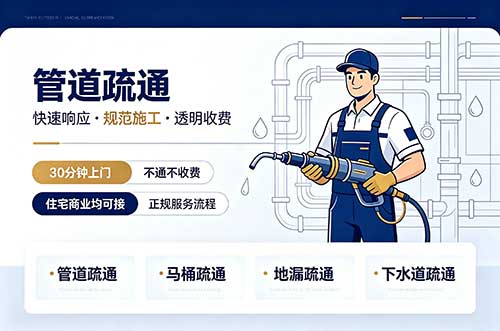 绥中管道疏通