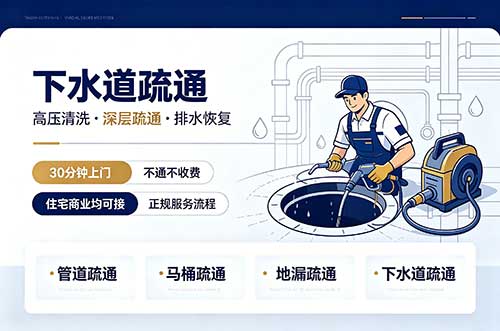 绥中下水道疏通